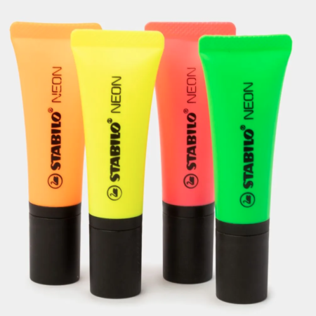 S9TABILO RESALTADOR 4PC NEON